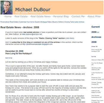 Mike DuBour: Real Estate Blog